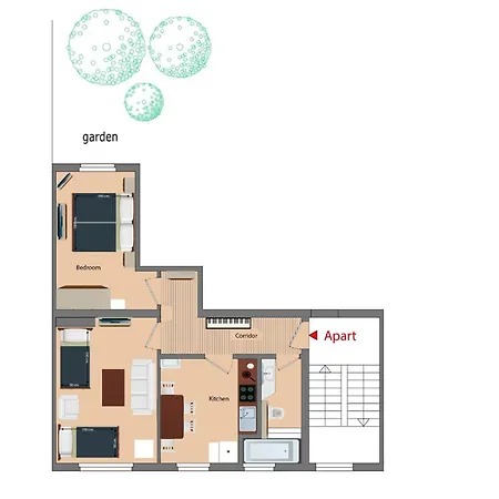 Golden Apartment